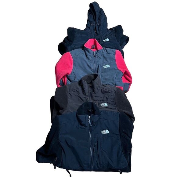 North Face Denali Jacket Bundle Lot 4 Items Womens Small - Picture 1 of 5